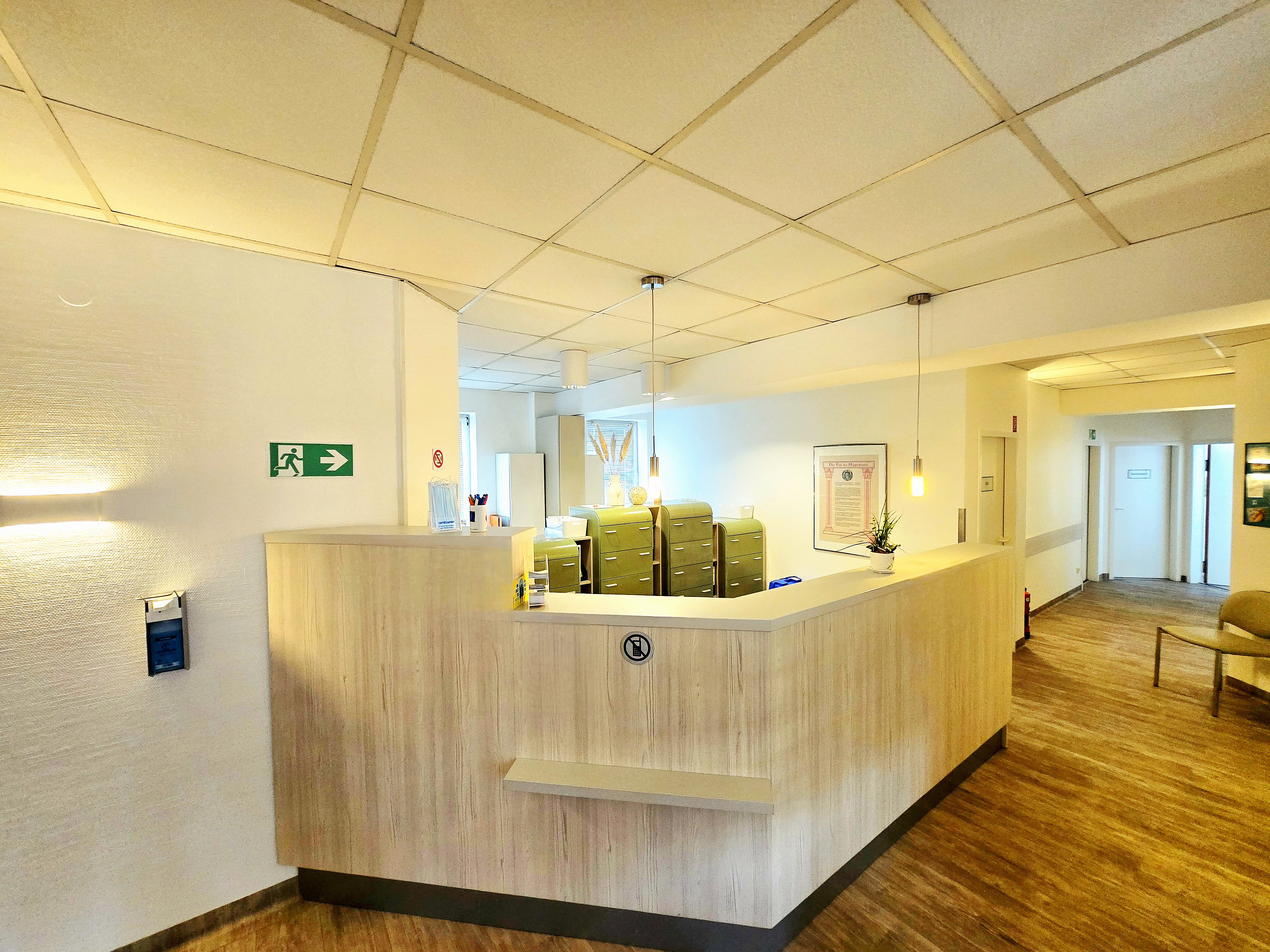 Anmeldung der Praxis